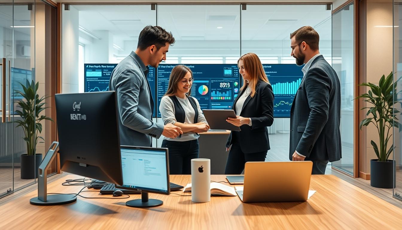 Business data analysis and visualization systems